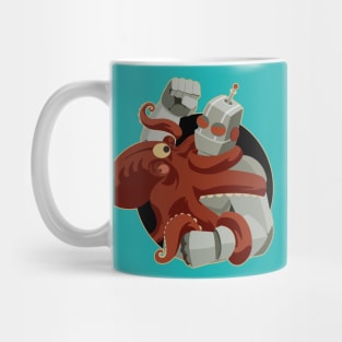 Robot Versus Cephalopods Mug